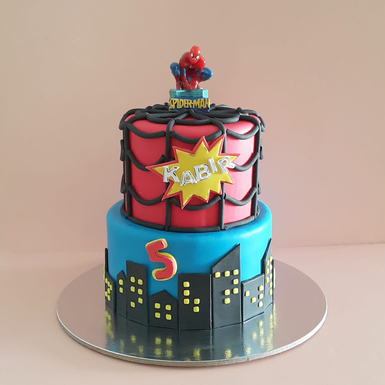 Superheroes Cake