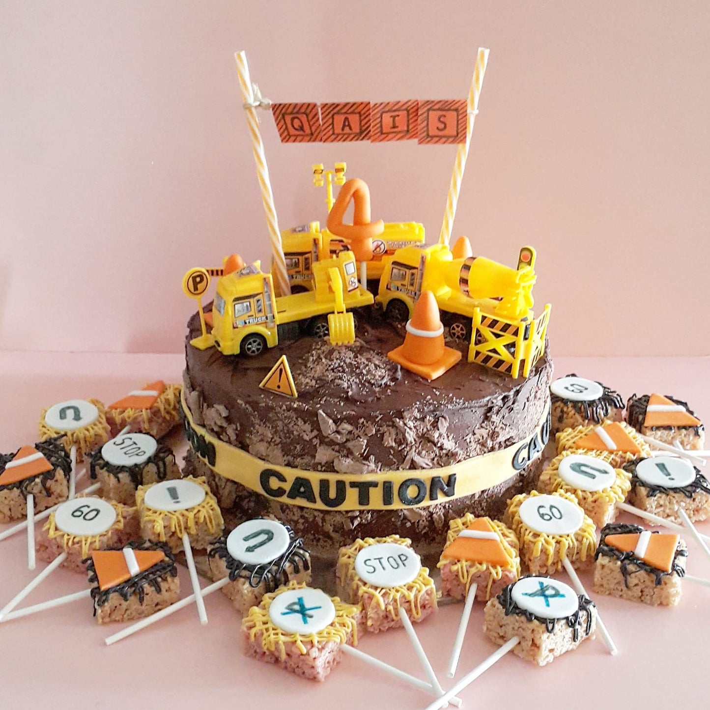 Construction Cake