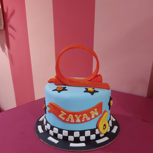 Hot Wheels Cake