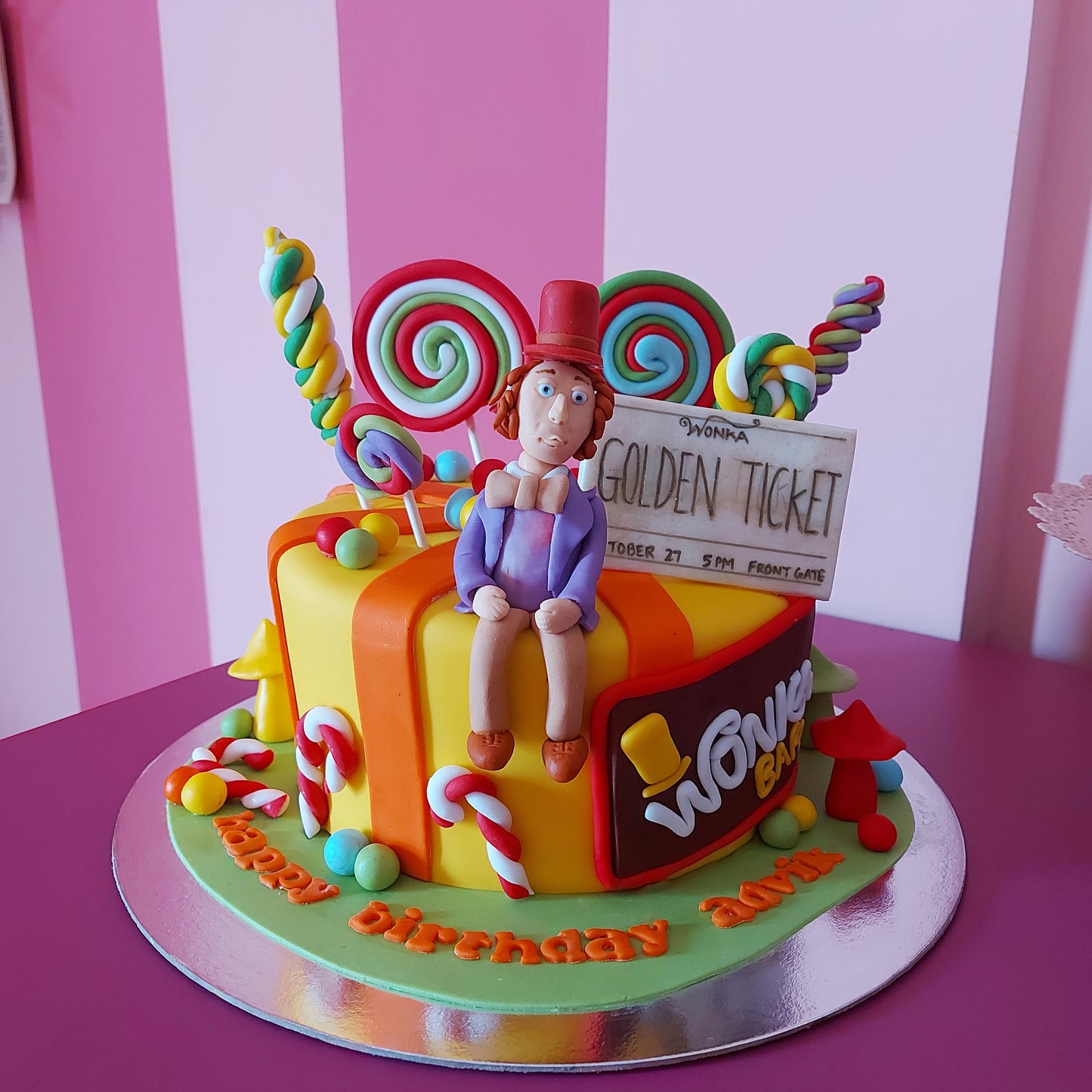 Charlie & The Chocolate Factory Cake